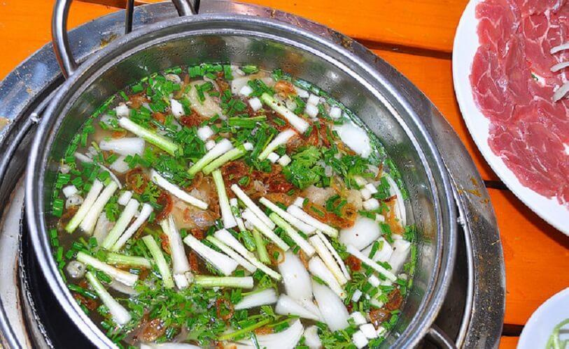 Lẩu bắp bò tại BBQ Trúc Anh - YeuAmThuc.org