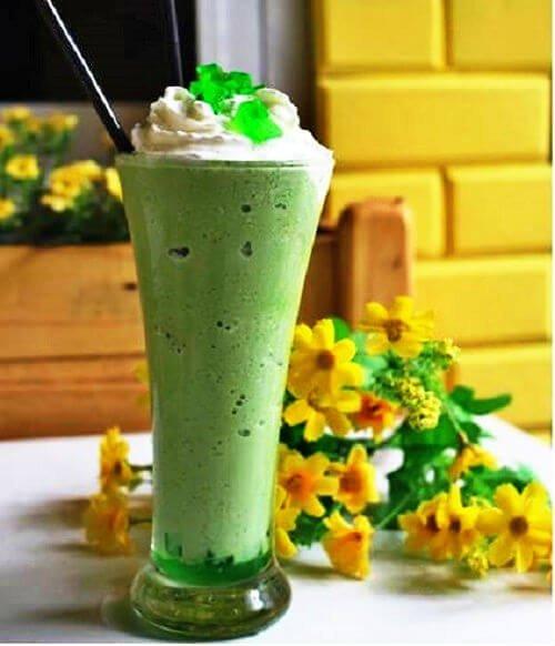 Matcha thạch tại Toilet Kingdom Coffee Food - YeuAmThuc.org