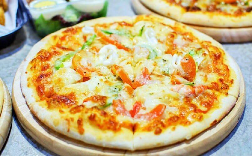Pizza hải sản của Pizza Pier - YeuAmThuc.org