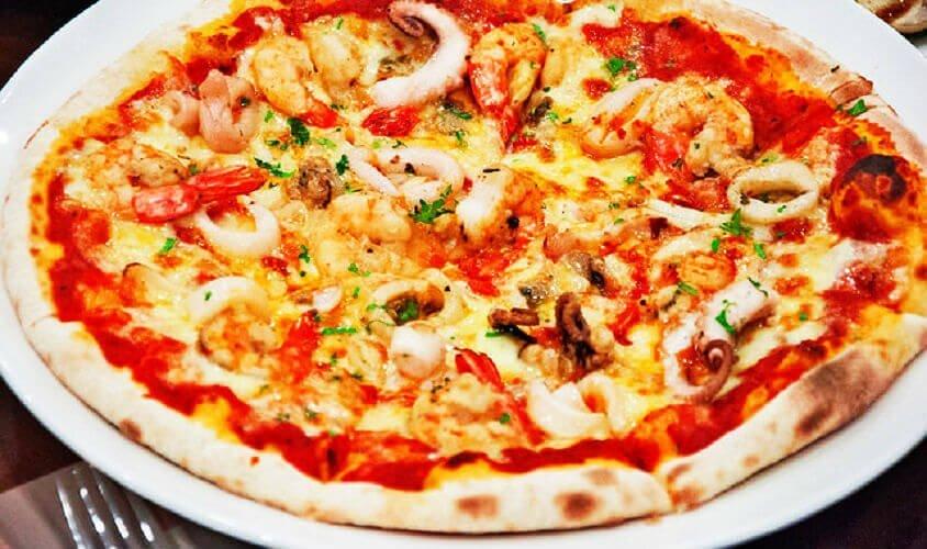 Pizza Hải Sản tại Buzza Pizza - YeuAmThuc.org