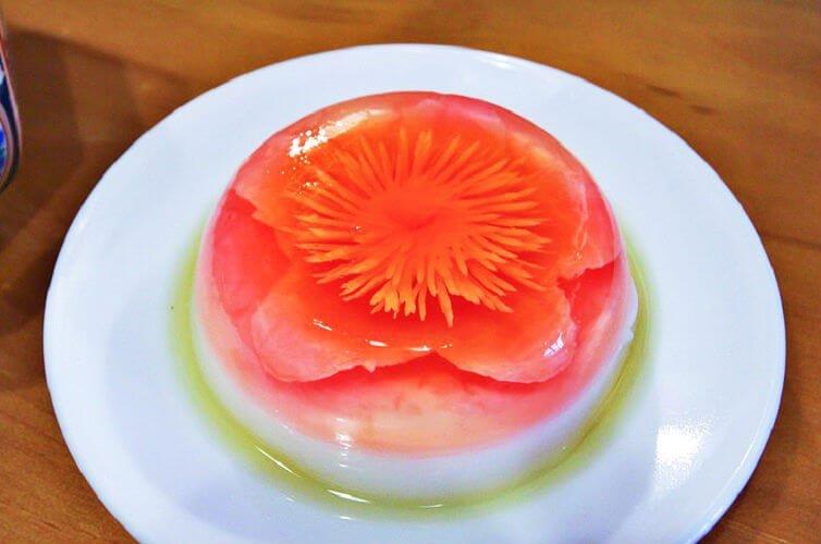 Rau câu bông hoa tại Jun Sachi Cafe Kem - YeuAmThuc.org