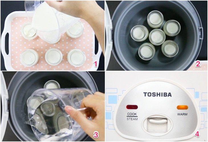 Cách làm sữa chua