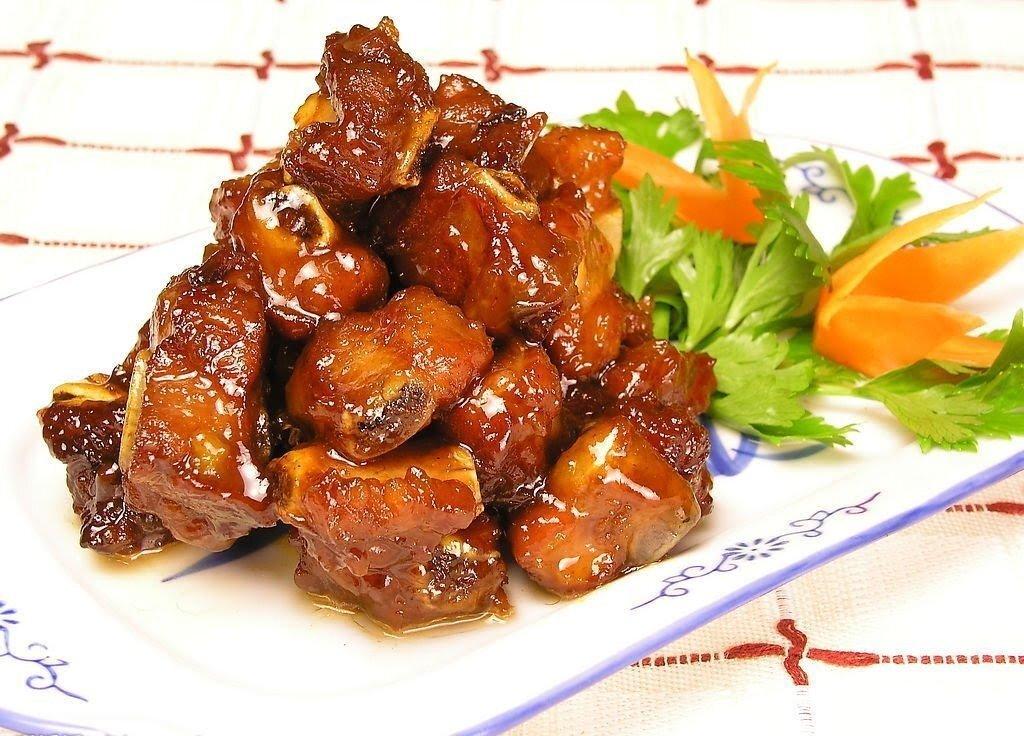 Cách làm sườn rim chua ngọt
