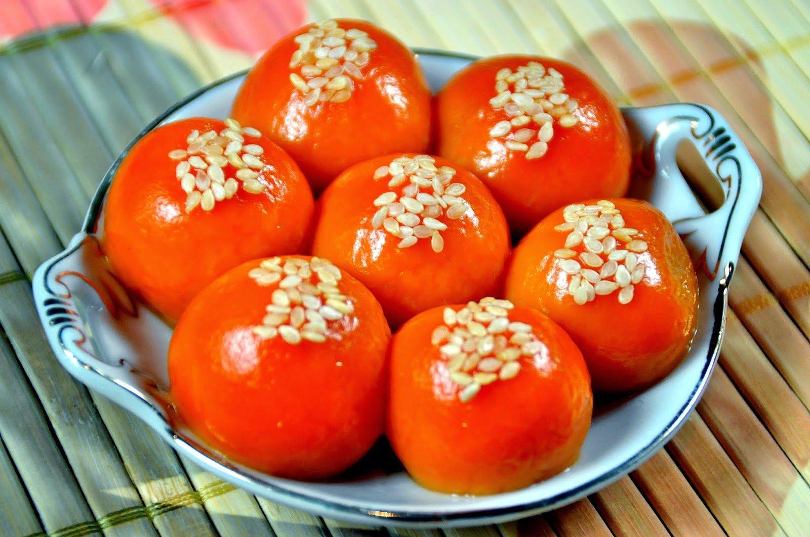 Bánh trôi gấc