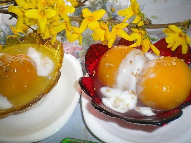 Bánh trôi khoai lang vàng