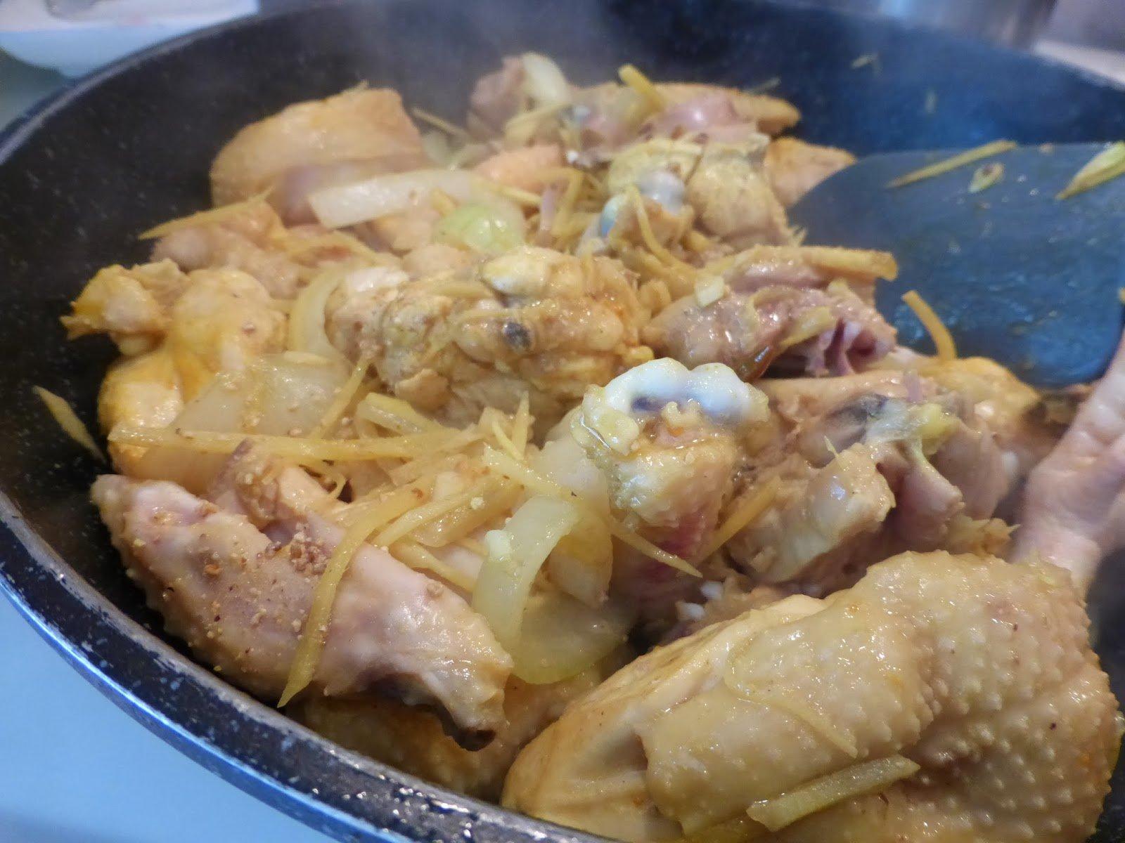 Kho gà
