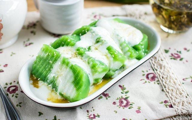 Cách làm bánh đúc lá dứa