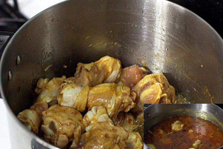 Cách nấu mì Quảng gà