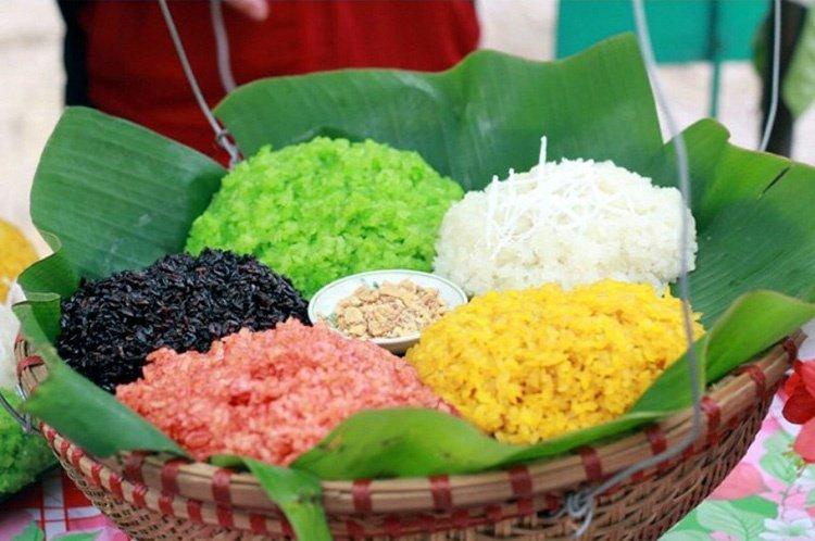 Xôi nếp hương Mai Châu Xôi nếp hương Mai Châu