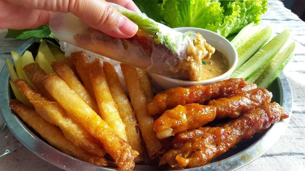 Cách làm nem nướng giòn dai và thơm lừng Món Ngon